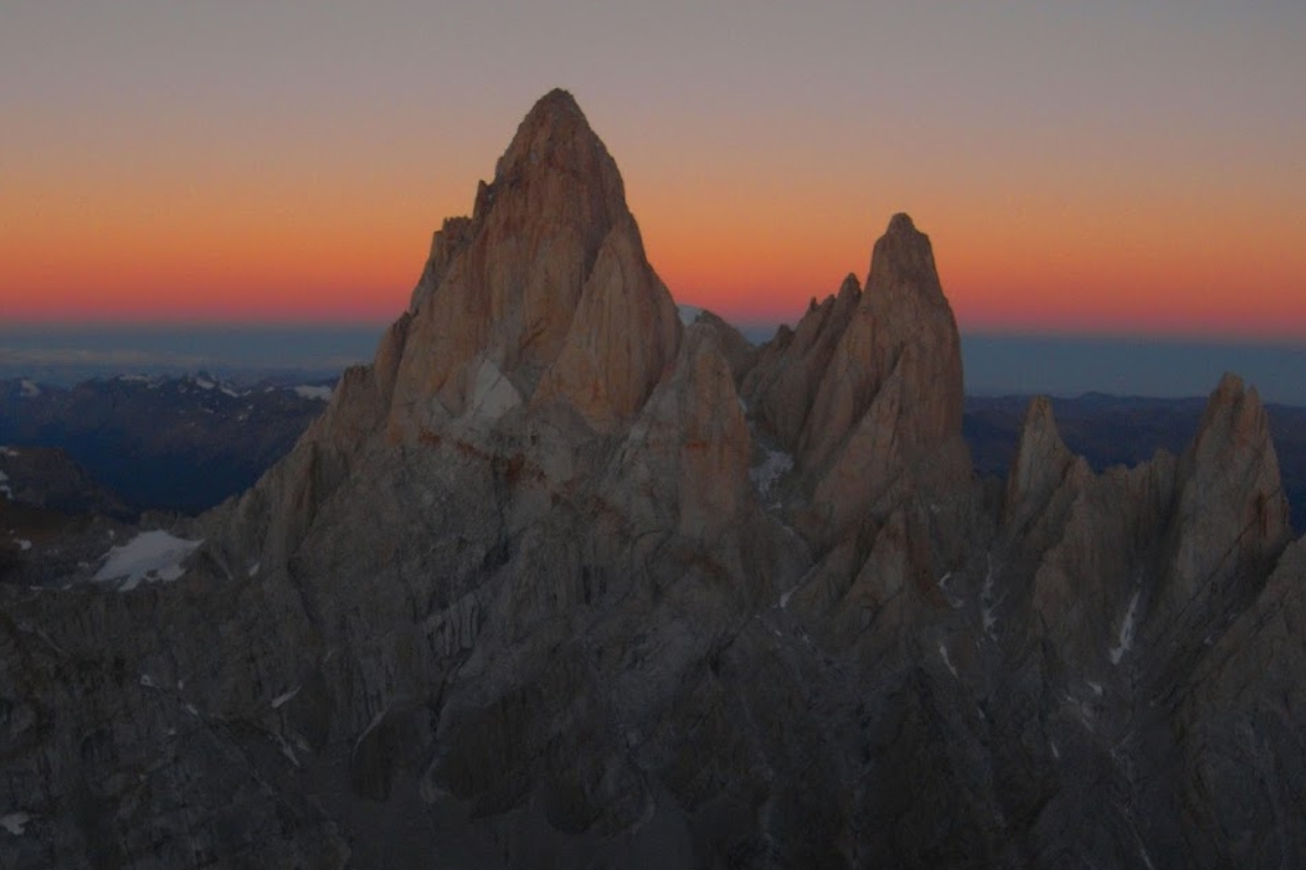 Image carousel slide 3 - Evening view of Fitz Roy
